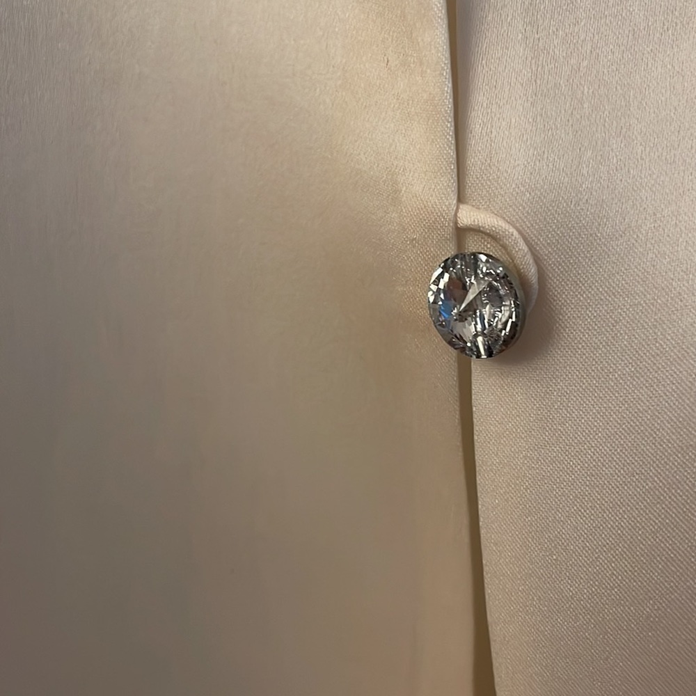 Sheer one button jacket - Picture 2 of 4